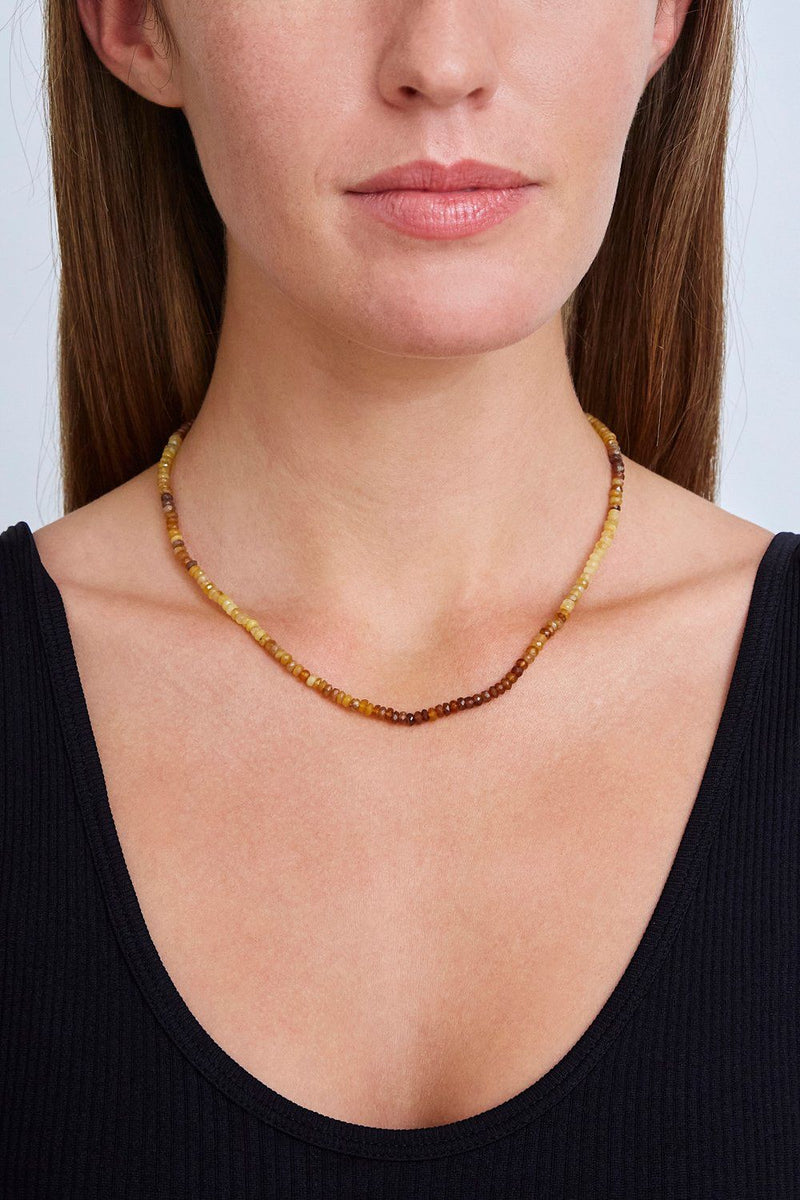 Chan Luu 14k African Yellow Opal Necklace – Rococo