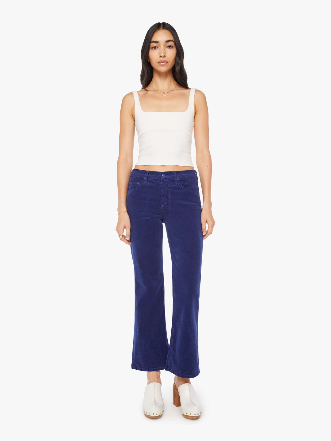 【Raucohouse】Tiger rough crop roll-up denim pants Raucohouse