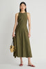 SCULPTED UMA SLEEVELESS MAXI DRESS