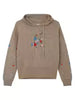 Embroidered Floral Hoodie